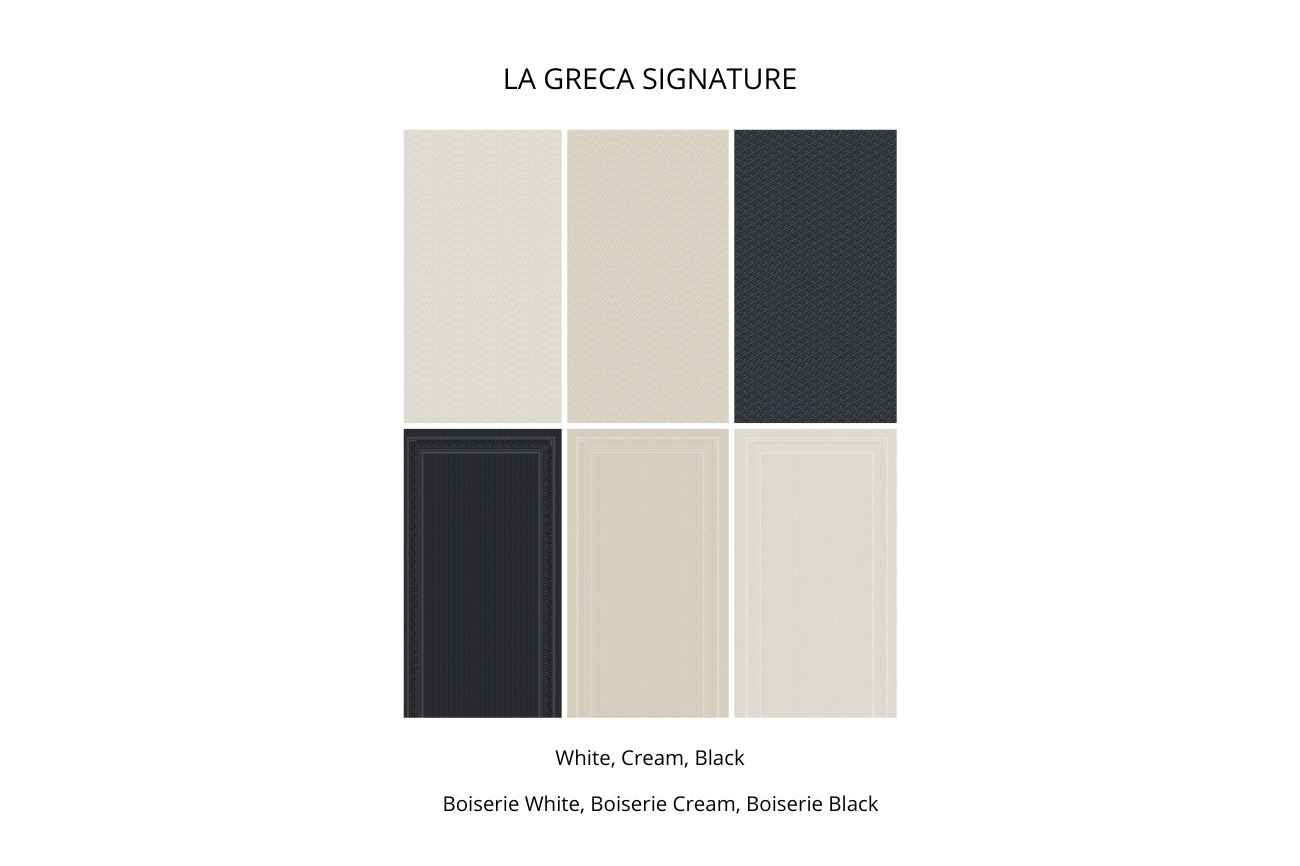 płytki ceramiczne Versace Ceramics kolekcja LA GRECA SIGNATURE