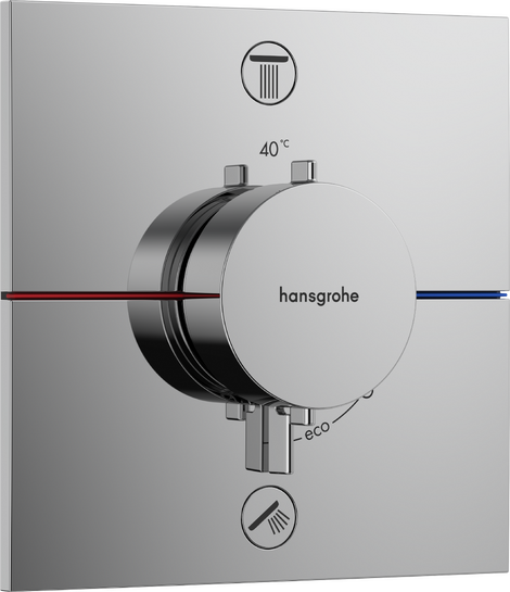 Hansgrohe Shower Select Comfort - podtynkowe baterie termostatyczne